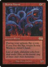 Vorme de Escória / Scoria Wurm - Magic: The Gathering - MoxLand